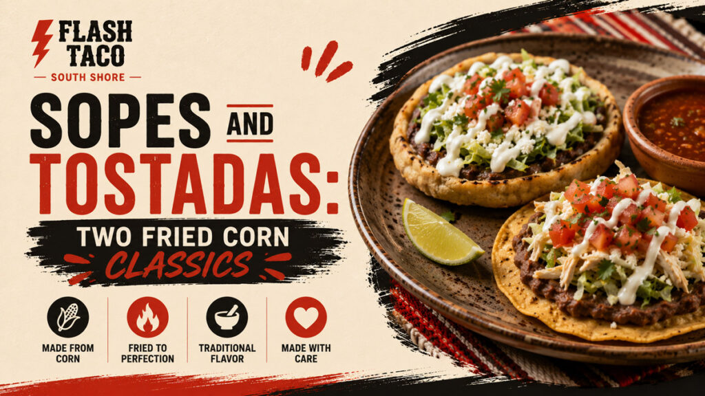 Sopes and Tostadas