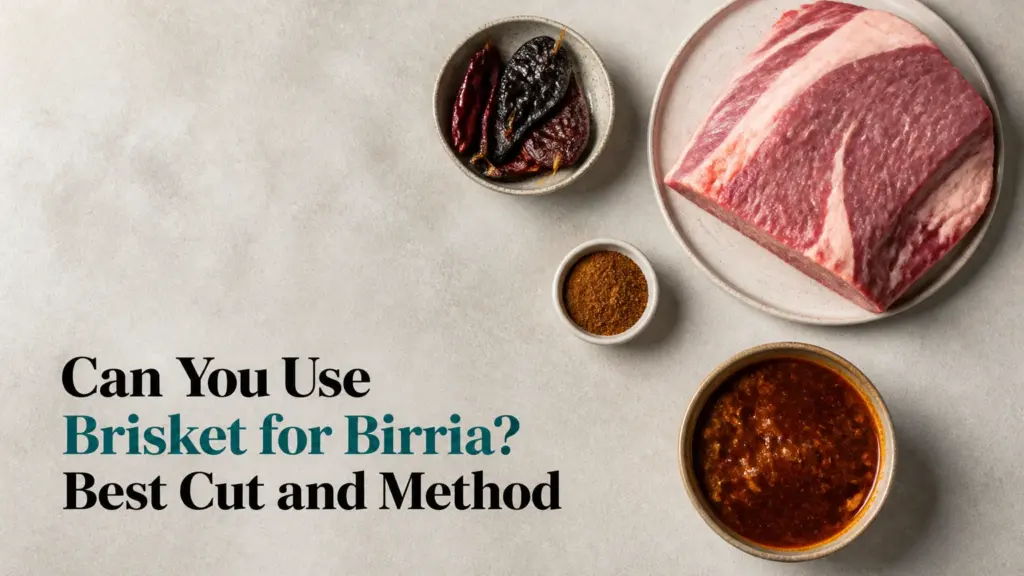 can you use brisket for birria