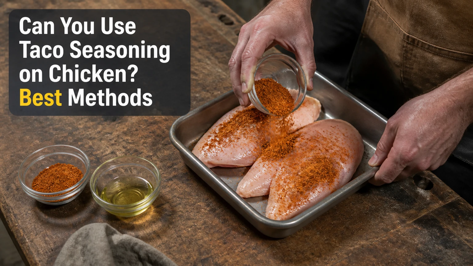 can you use taco seasoning on chicken