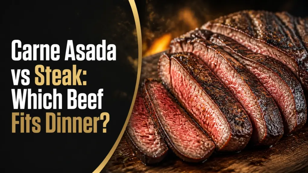 carne asada vs steak