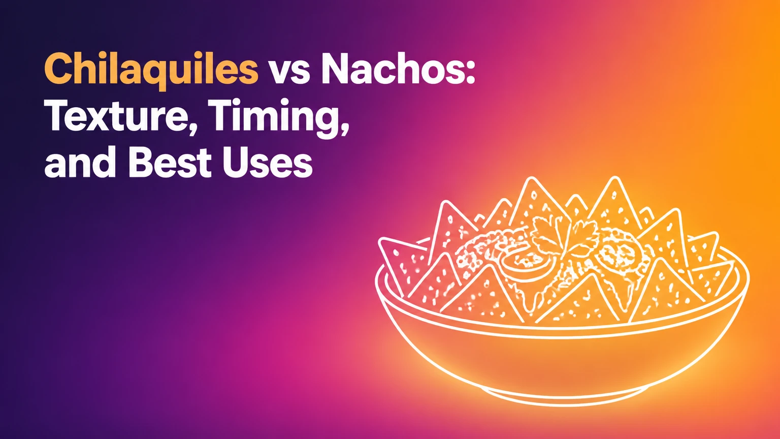 chilaquiles vs nachos