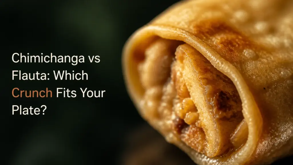 chimichanga vs flauta