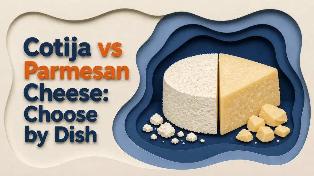 cotija vs parmesan cheese