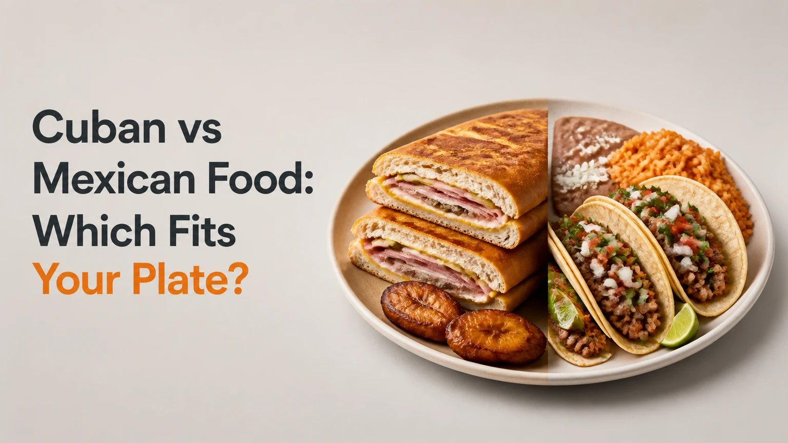 cuban vs mexican food