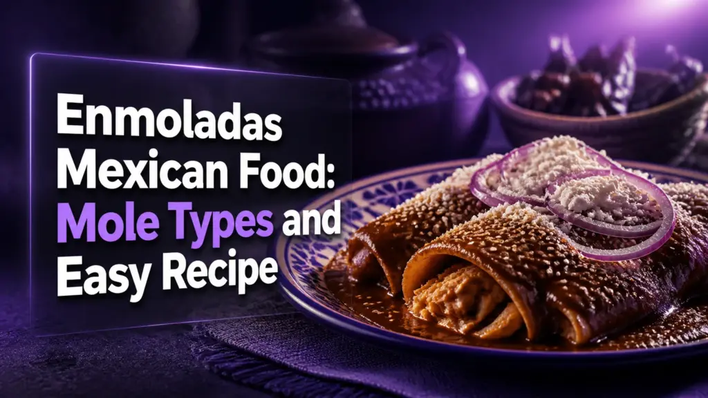 enmoladas mexican food