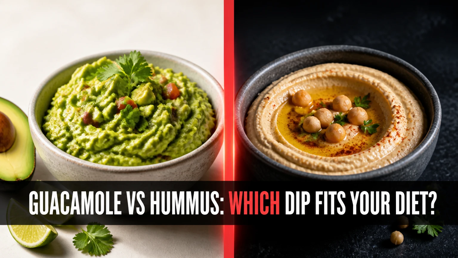 guacamole vs hummus