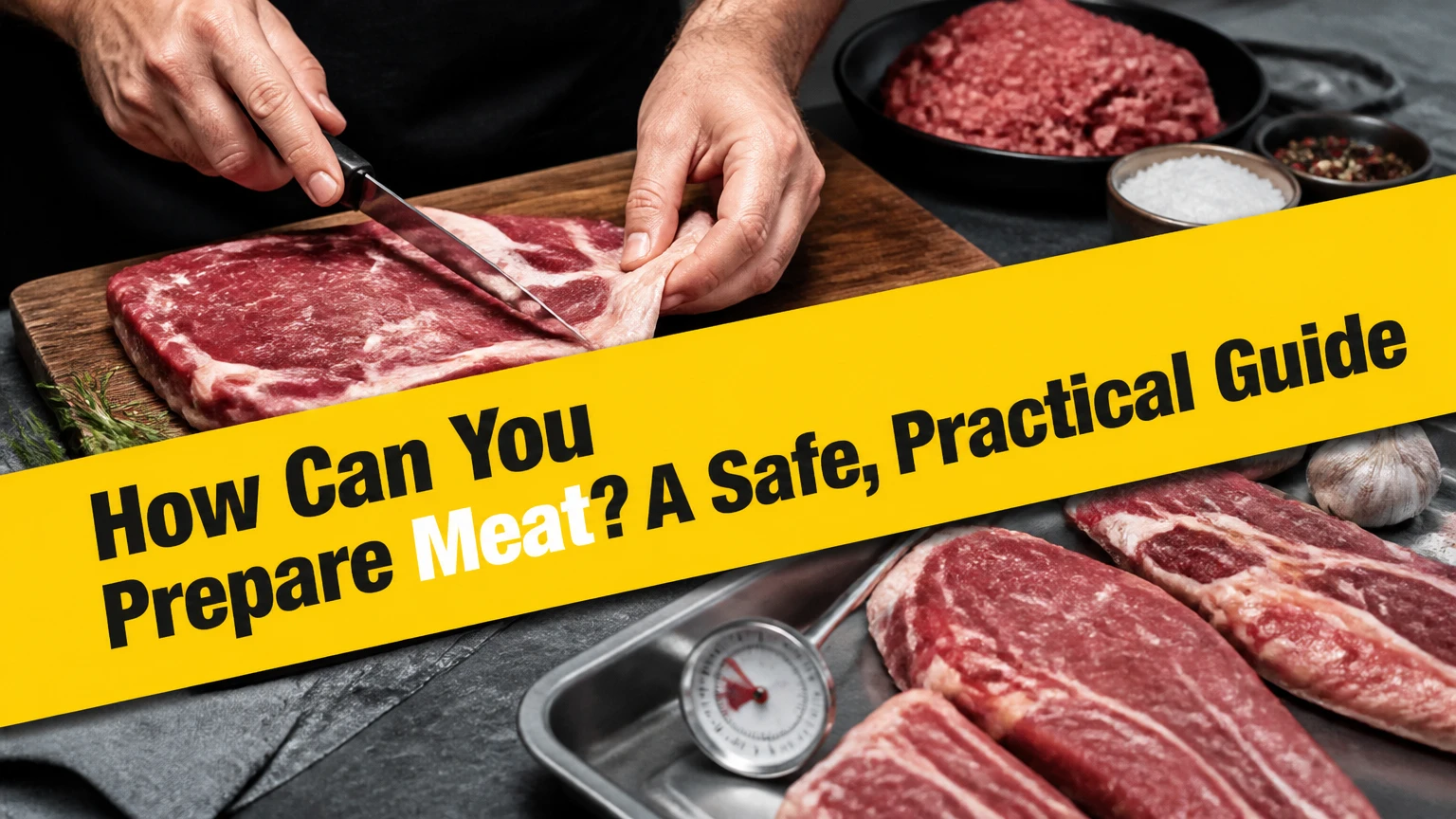 how can you prepare meat