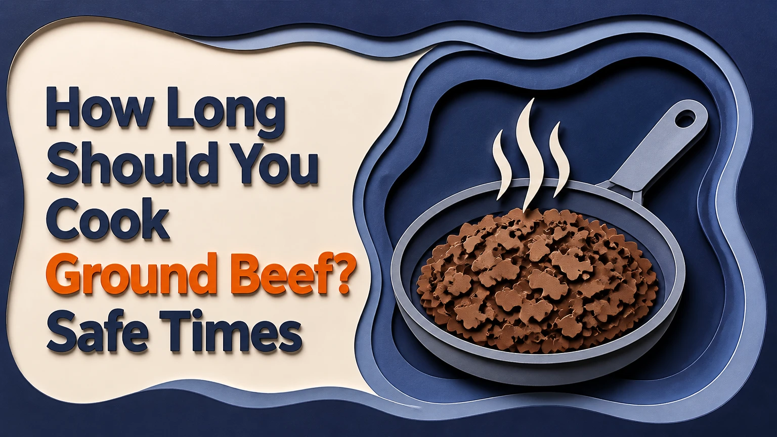 how long should you cook ground beef