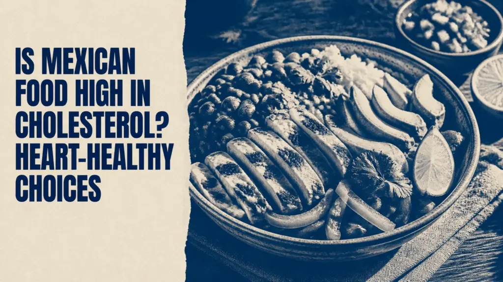 is mexican food high in cholesterol