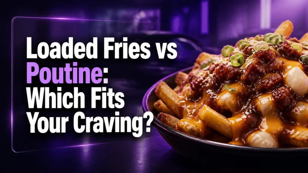loaded fries vs poutine