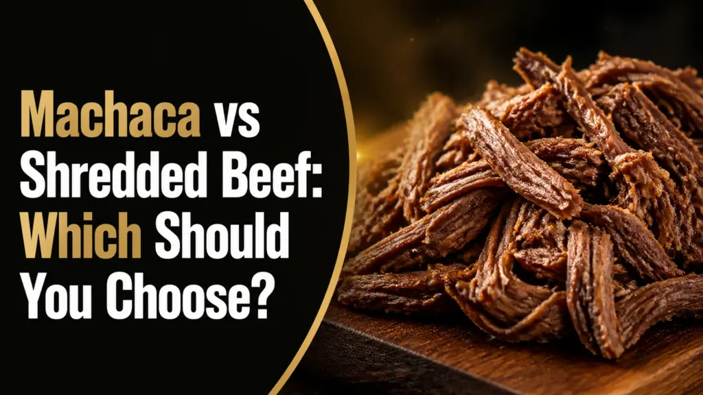 machaca vs shredded beef