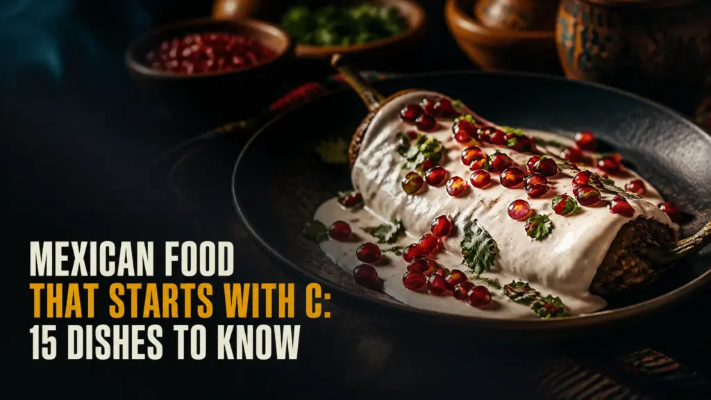 mexican food that starts with c