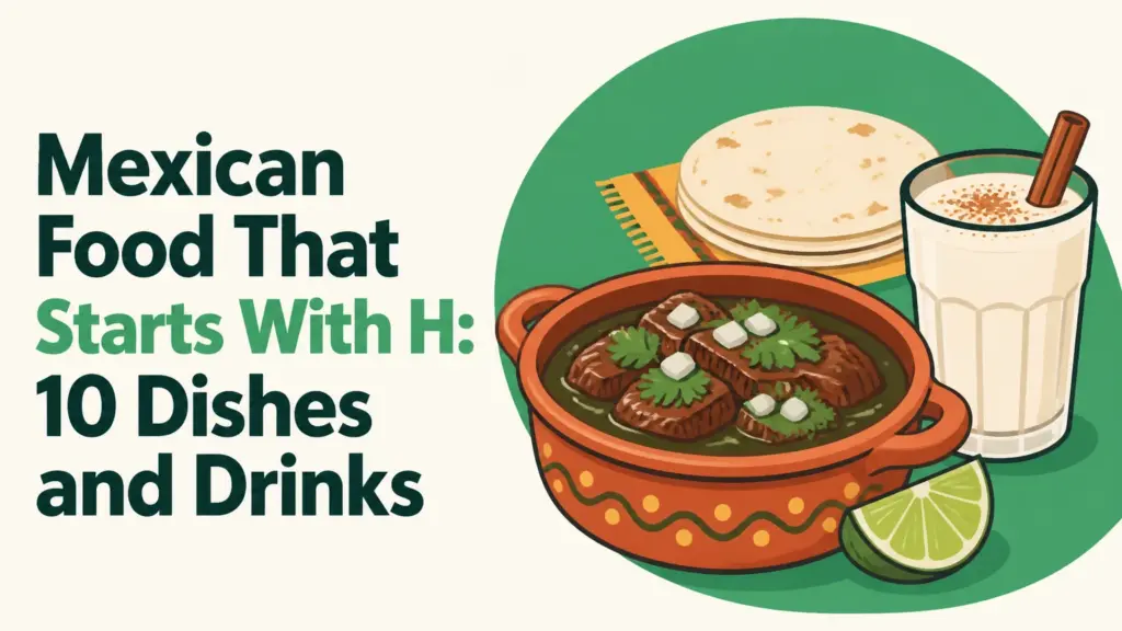 mexican food that starts with h
