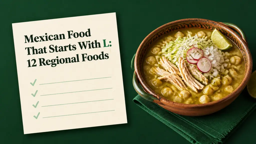 mexican food that starts with l