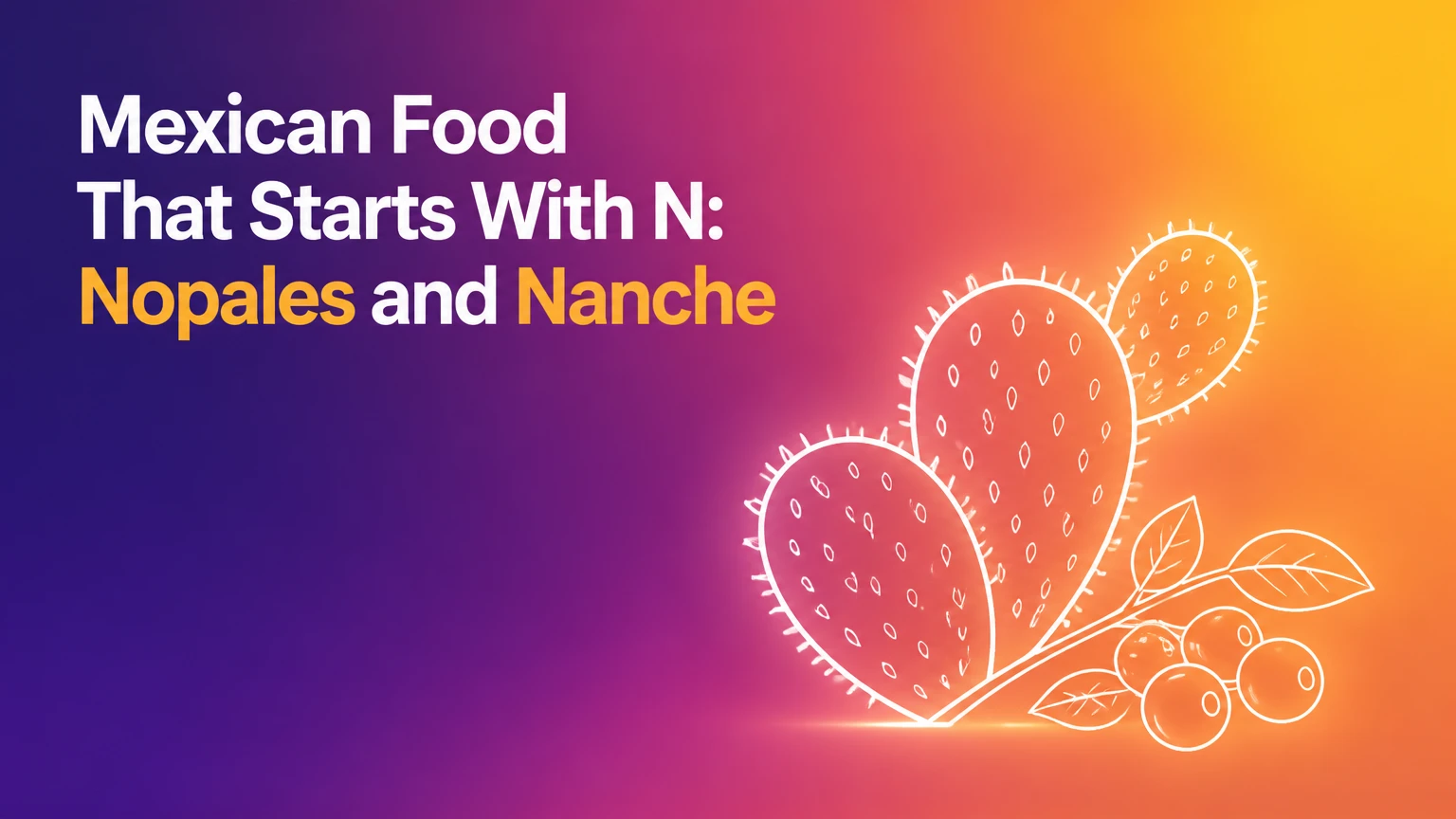 mexican food that starts with n