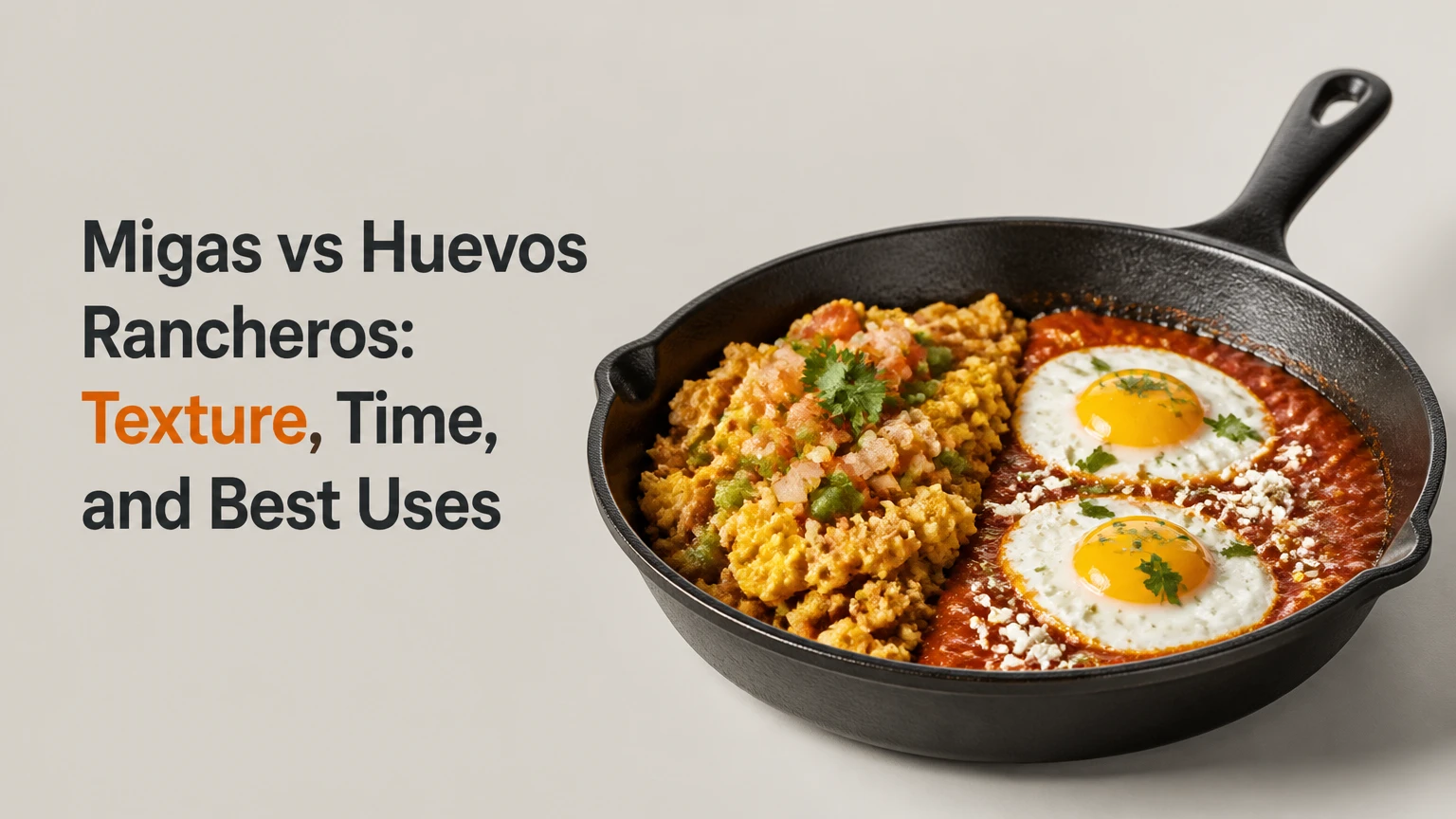 migas vs huevos rancheros