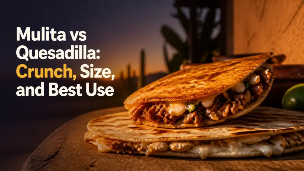 mulita vs quesadilla