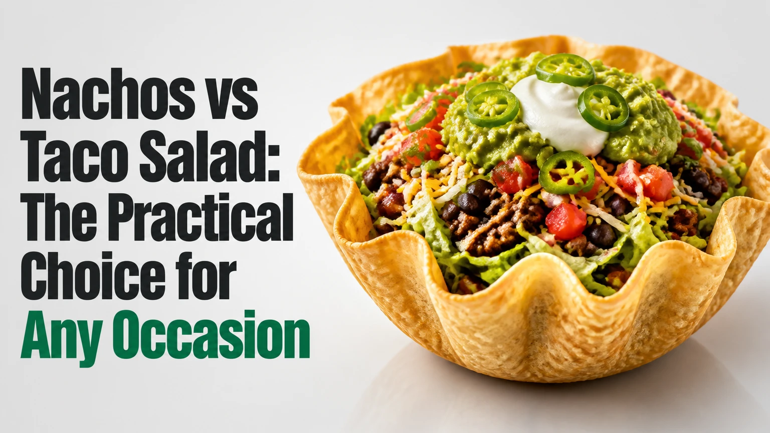nachos vs taco salad