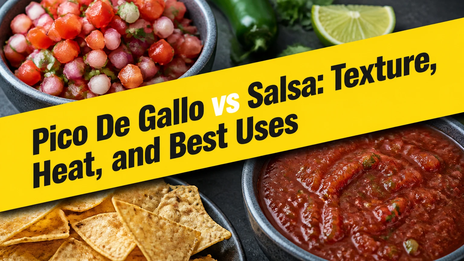 pico de gallo vs salsa
