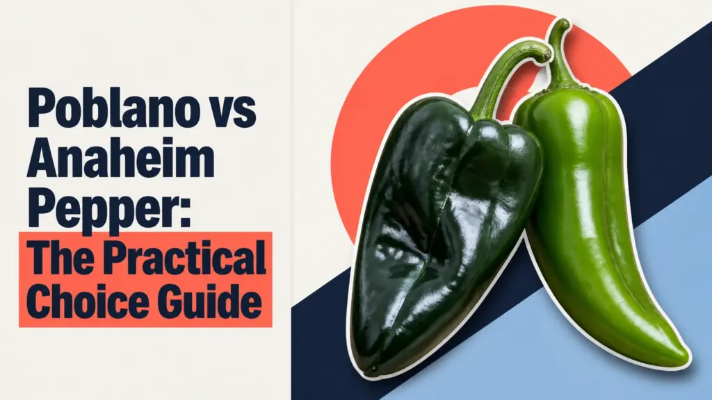 poblano vs anaheim pepper