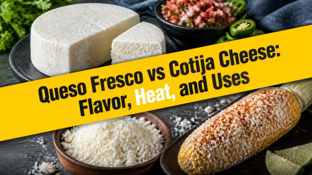 queso fresco vs cotija cheese