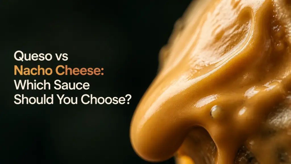 queso vs nacho cheese