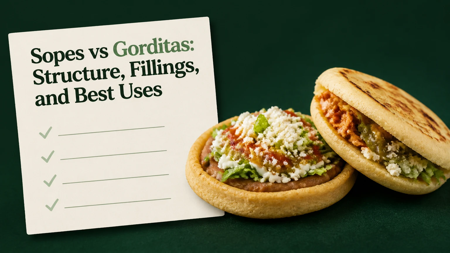 sopes vs gorditas