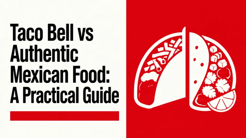 taco bell vs authentic mexican food