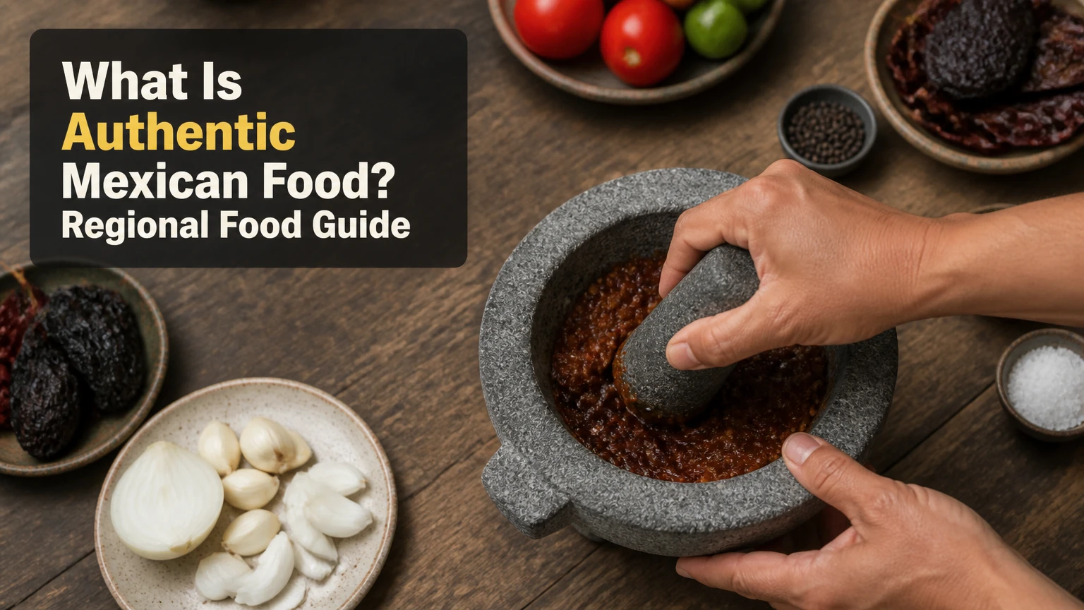 what is authentic mexican food
