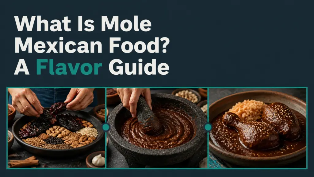 what is mole mexican food