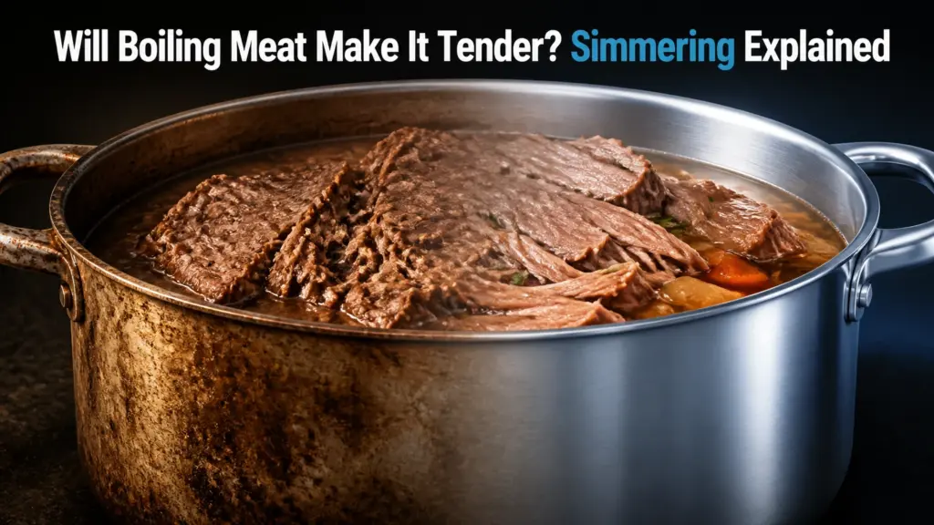 will boiling meat make it tender