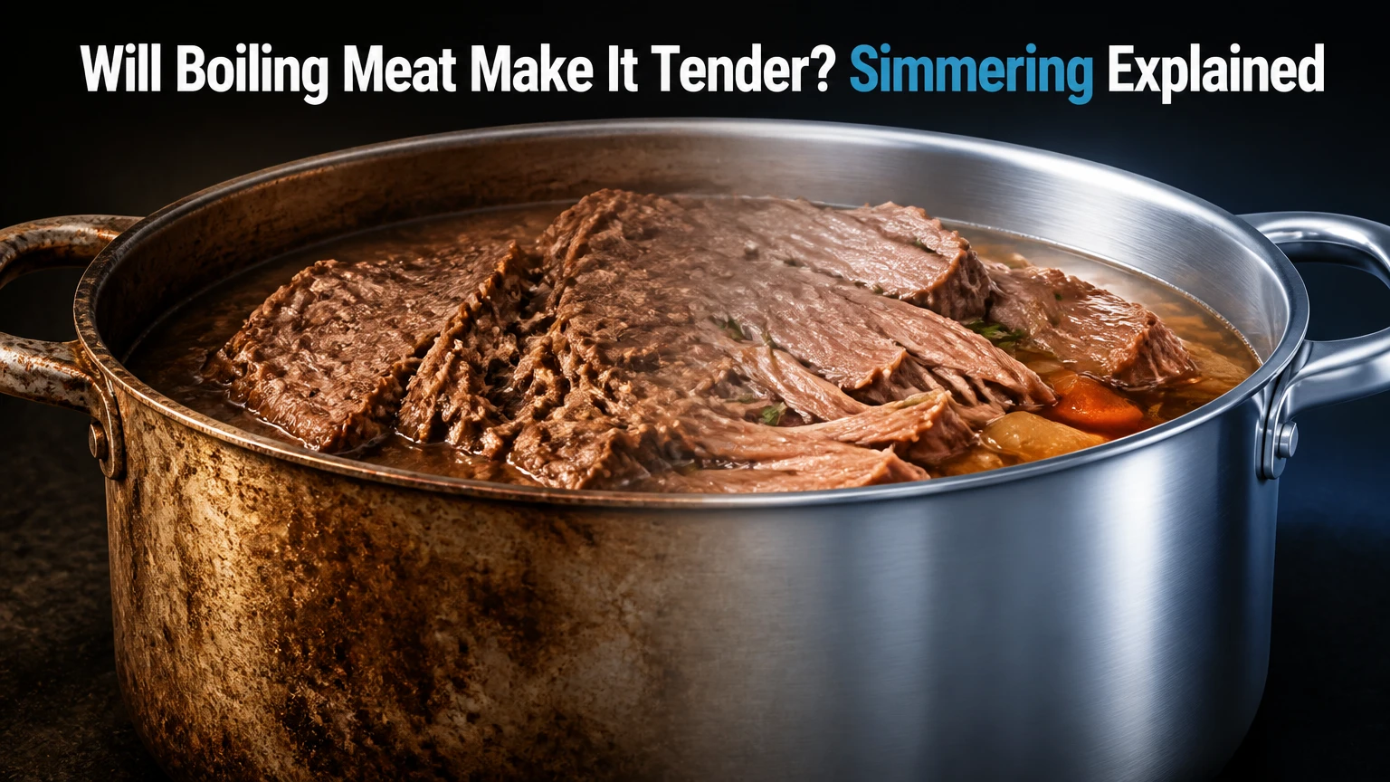 will boiling meat make it tender